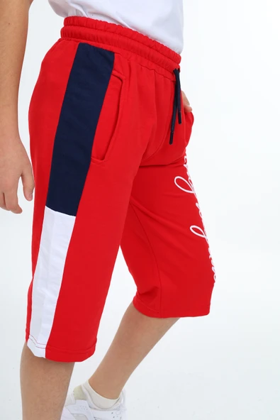 Erkek Çocuk Garni Detaylı Kapri Alt 12204 - 8