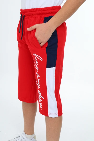 Erkek Çocuk Garni Detaylı Kapri Alt 12204 - 4