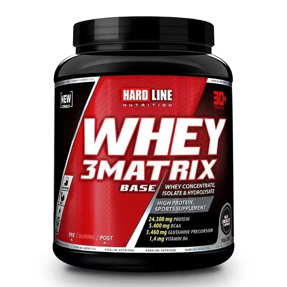 Hardline Whey 3 Matrix Base 908 Gr (KREATİNSİZ) - 1