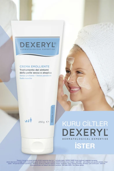 Dexeryl Emollient Cream Çok Kuru ve Atopiye Eğilimli Ciltler İçin Krem 250 gr ürün görseli