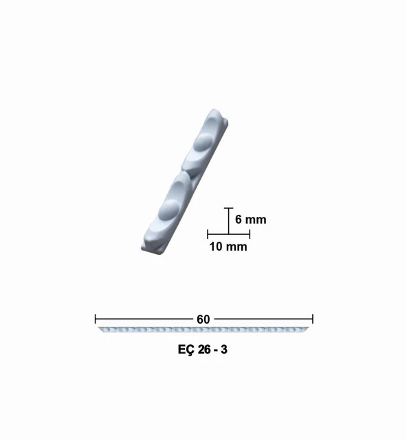 60 CM ESNEK MOBİLYA ÇITASI