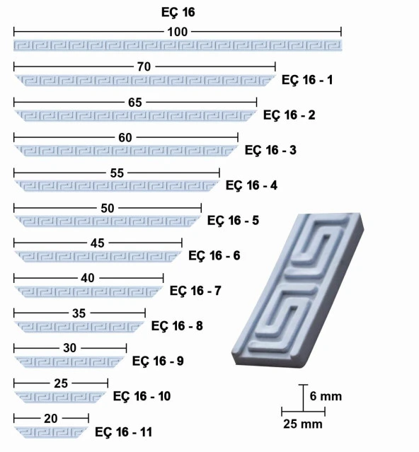 25 CM ESNEK MOBİLYA ÇITASI - 2