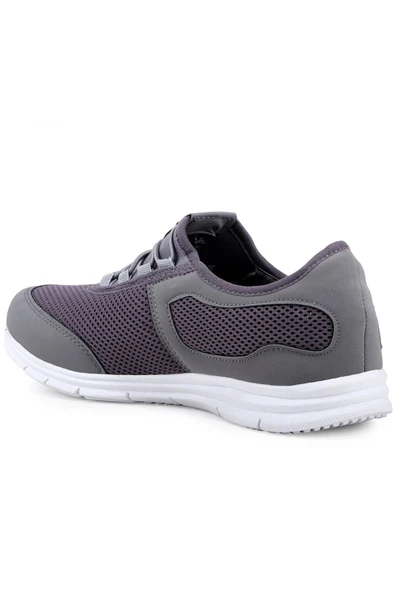 Kevın Füme Beyaz Rahat Taban Günlük Yürüyüş Koşu Erkek Sneaker Spor Ayakkabı KEVIN-5045 - 3