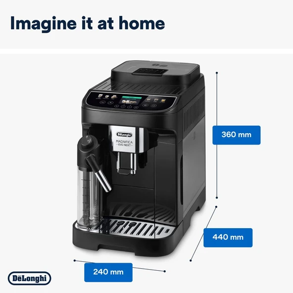 Delonghi Magnifica Evo, ECAM310.60.B Next Tam Otomatik Espresso Kahve Makinesi - 11