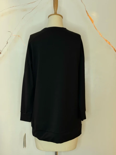 AYICIK NAKIŞLI SWEATSHİRT - 3