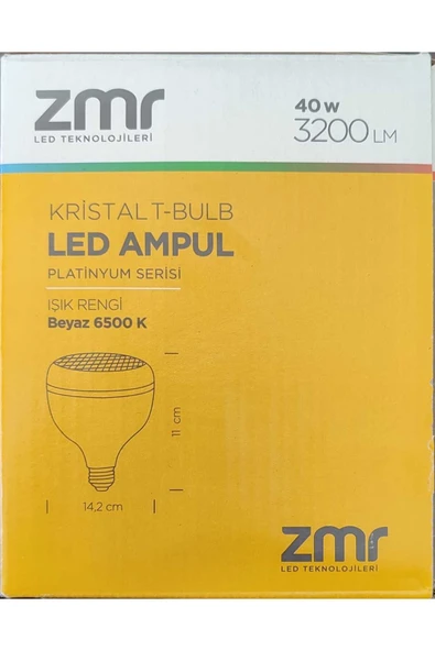 ZMR 40W TOUCH KRİSTAL AMPUL 6500K - Resim 5