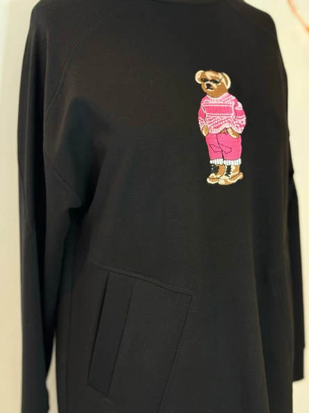 AYICIK NAKIŞLI SWEATSHİRT - 2