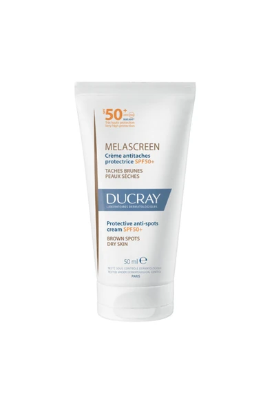 Ducray Melascreen Protective Anti-spot Cream Spf50+ Leke Eğilimli Ve Kuru Ciltler Için Güneş Koruyuc - 2