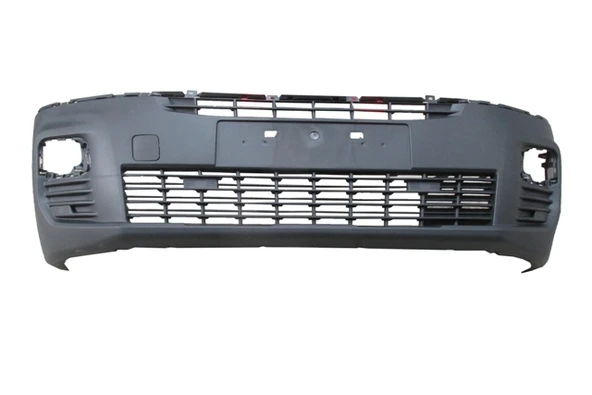 FIAT DOBLO- 23-24; ÖN TAMPON SİYAH (SİS DELİKLİ)