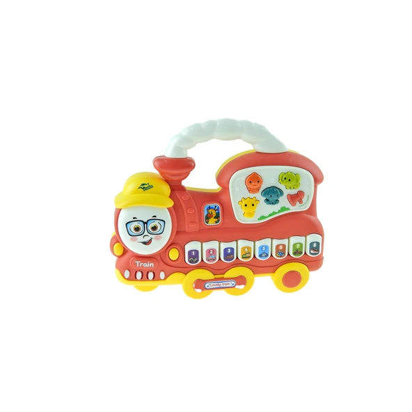 Oyuncak Lokomotif Piyano Işıklı Sesli 30 CM