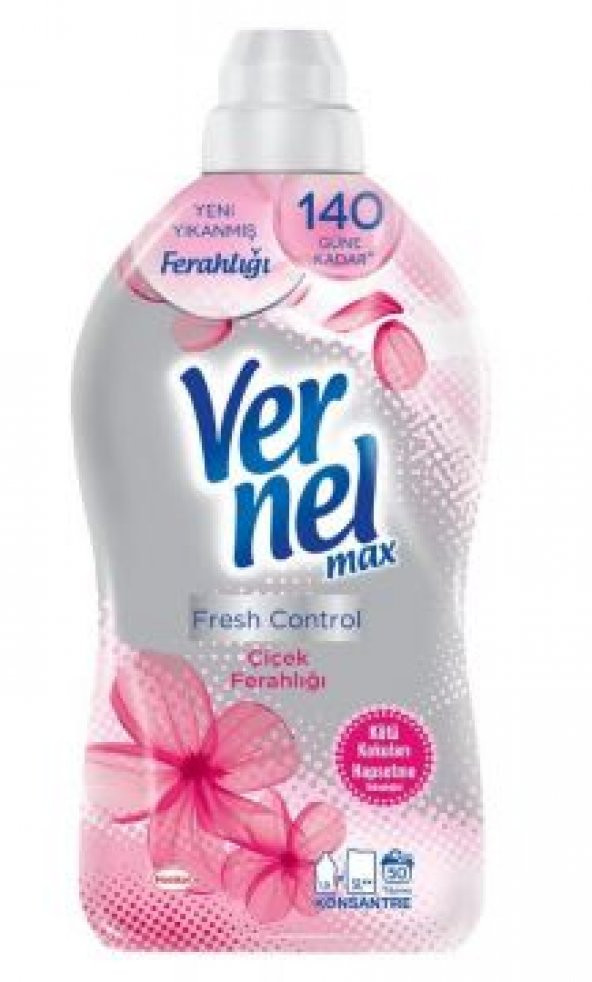 Vernel Max Yumuşatıcı 1200 Ml Çiçek Ferahlığı