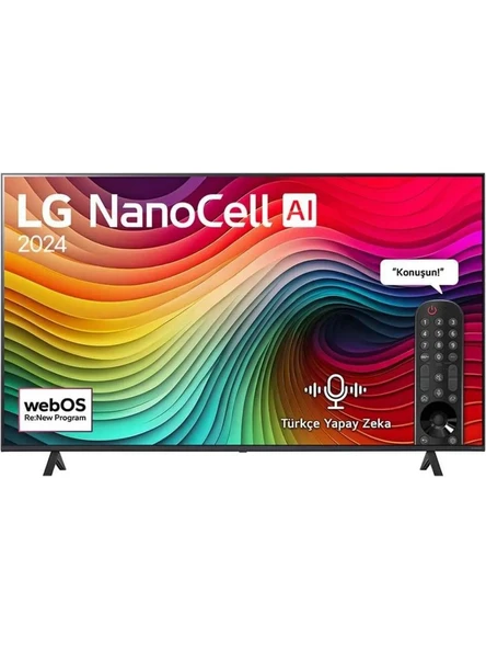 LG NanoCell 55NANO81T6A 4K Ultra HD 55" 140 Ekran Uydu Alıcılı webOS Smart LED TV