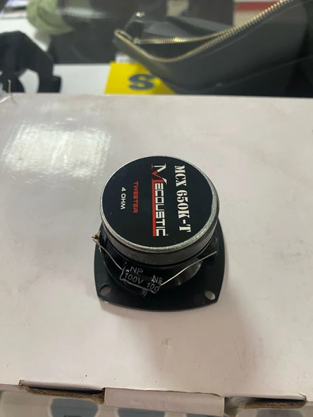 MACOUSTİC MCX 650K-T 8CM DOME TWEETER