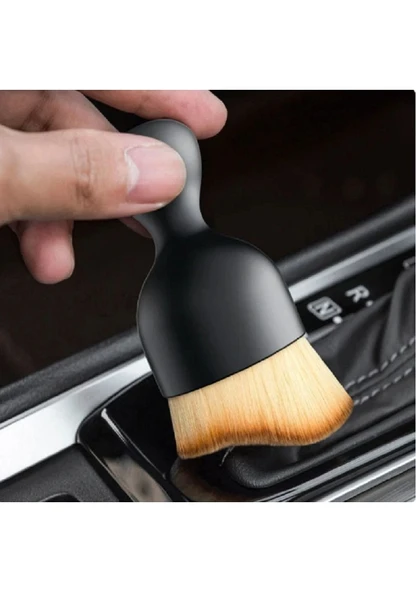 Araç İçi Mini Torpido Temizleme Fırçası Çok Amaçlı Torpido Teyp Klima Temizleme Fırçası - 2 Adet - Resim 2