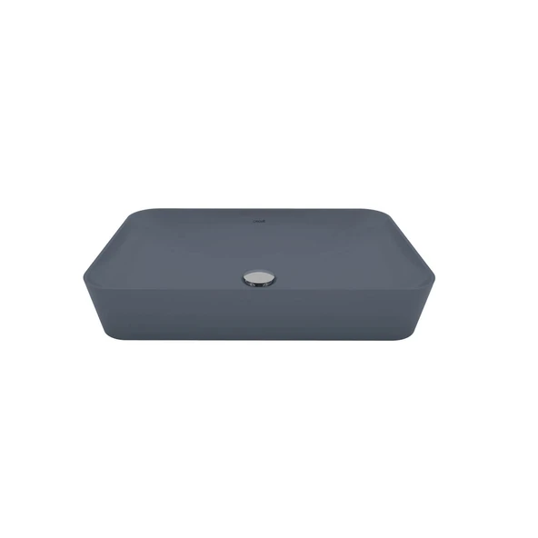Creavit Ultra 60 cm Tezgah üstü Lavabo-Basalt Mat
