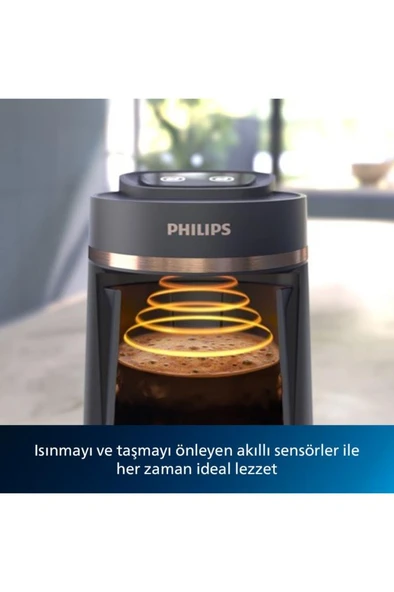 Türk Kahvesi Makinesi, 4 Kişilik, Közde Pişirme Özelliği, HDA150/60 - 2