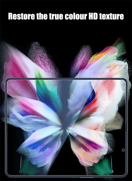 Huawei Honor Magic V2 Uyumlu 2 Ön 1 Arka Body Şeffaf Ultra koruyucu Nano Jelatin - 6