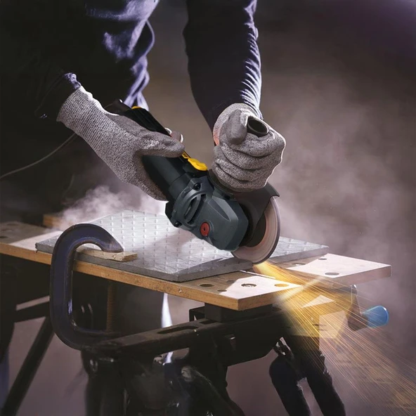 CAT DA09052 115mm Profesyonel Çelik, İnox, Alüminyum, PVC, Fayans, Çok Amaçlı Elmas Kesme Diski (Soketli, Aralıklı Kenar) - 6