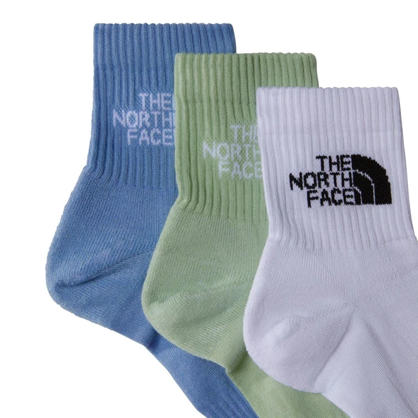 The North Face MULTI SPORT CUSH QUARTER SOCK 3P 3'lü Unisex Çorap NF0A882G0OD1 - Resim 2