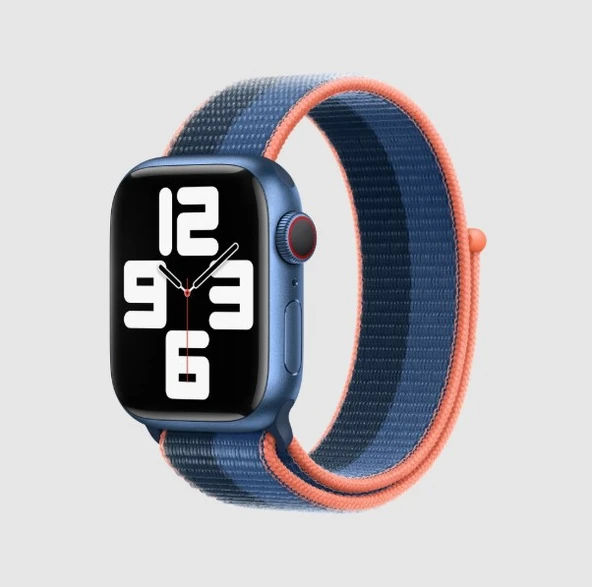 Apple Watch 45MM Blue Jay Sport Loop Kordon 3K474ZM/A (DEMO)