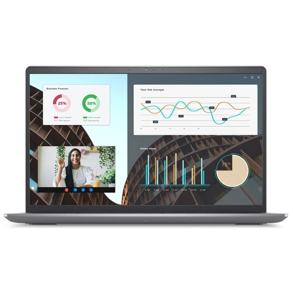 DELL 15.6" VOSTRO 3530 N1601PVNB3530W CORE i7 1355U-8GB RAM-512GB NVME-W11 PRO - Resim 4