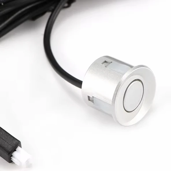 Park Sensörü Gözü Tekli 22 mm Yedek Lens Göz Gümüş Gri 1 Adet