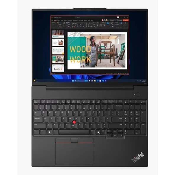 LENOVO 16" THINKPAD E16 G2 21MA008WTX ULTRA 5 125U-16GB DDR5 RAM-512GB NVME-W11 PRO - Resim 6
