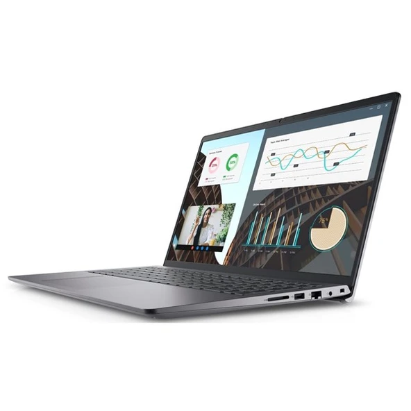 DELL 15.6" VOSTRO 3530 N1601PVNB3530W CORE i7 1355U-64GB RAM-512GB NVME-W11 PRO - Resim 3