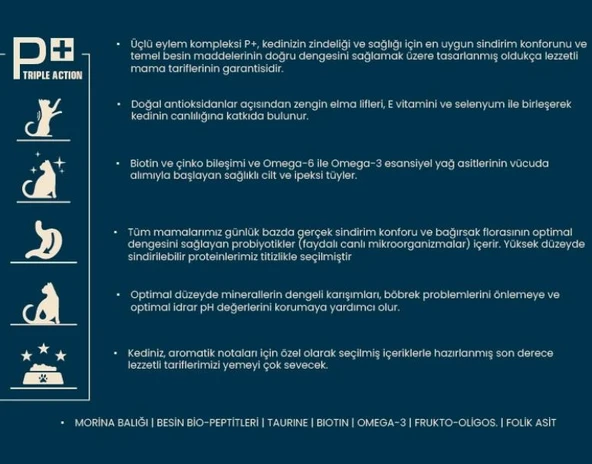 Pro Nutrition Prestige Adult Yetişkin Tavuklu ve Sebzeli Kedi Maması 10 Kg - Resim 3