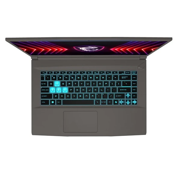 MSI 15.6" THIN 15 B13UC-2868XTR CORE i5 13420H-16GB RAM-512GB NVME-4GB RTX3050-FDOS ürün görseli