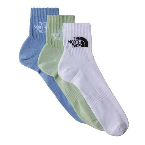 The North Face MULTI SPORT CUSH QUARTER SOCK 3P 3'lü Unisex Çorap NF0A882G0OD1 ürün görseli