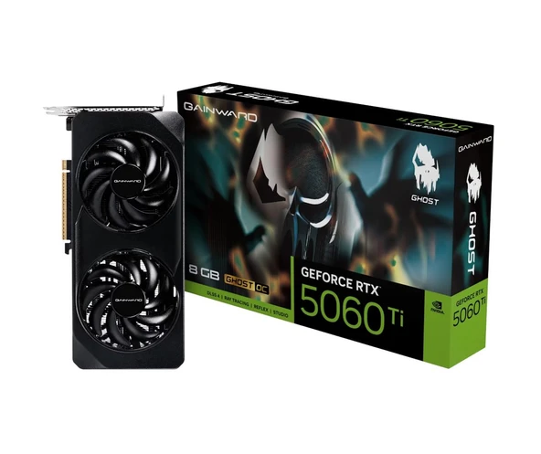 Gainward GeForce RTX5060Ti GHOST 8GB GDDR7 128Bit Gaming (Oyuncu) Ekran Kartı