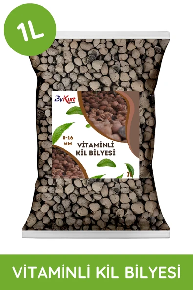 ByKurt 8-16mm Vitaminli Kil Bilyesi 1L Yüksek Su Tutma Drenaj ve Köklendirme İçin İdeal - 2