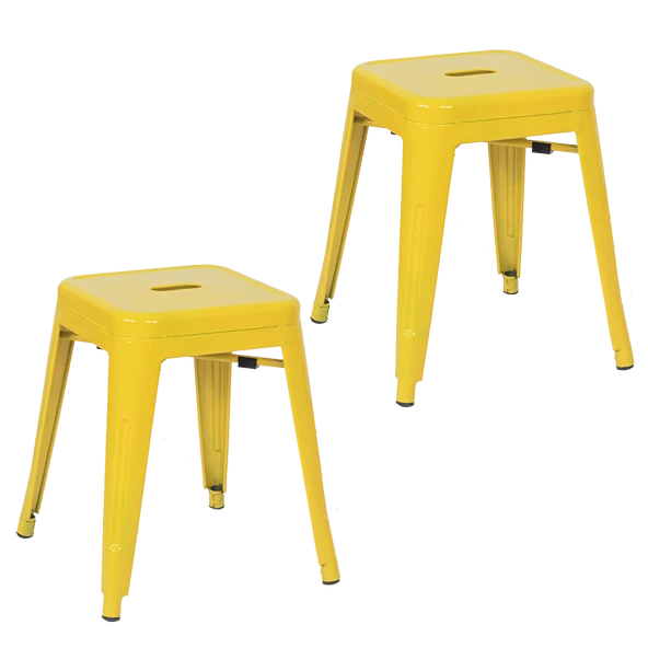 Tolix Metal Tabure (2 ADET) - 5