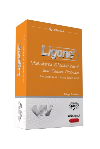Ligone Beta Glucan Probiotic Multivitamin 60 Kapsül ürün görseli