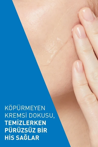 CeraVe STD Normal Ve Kuru Ciltler İçin Nemlendiren Temizleyici 473ml Klasik - 6