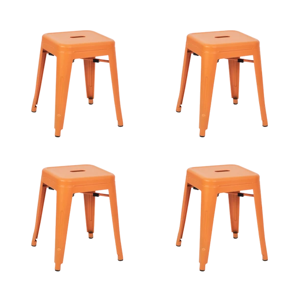 Tolix Metal Tabure (4 ADET) - 7