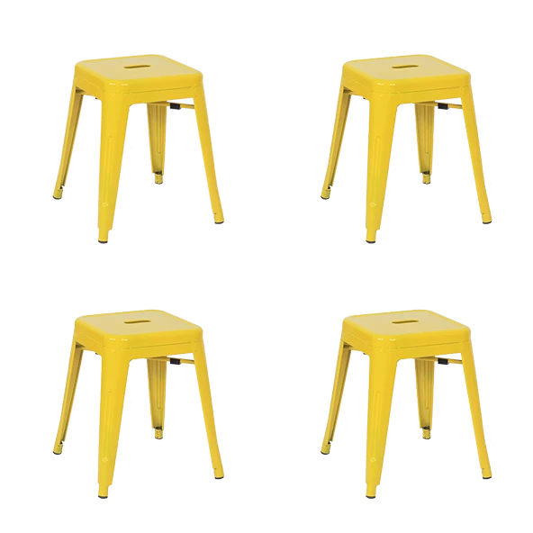 Tolix Metal Tabure (4 ADET) - 5