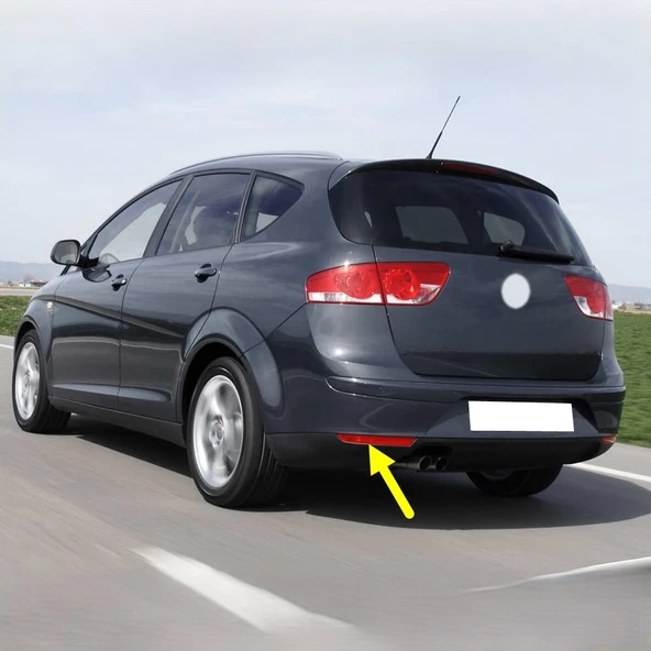 Seat Altea XL 2008-2015 Sol Arka Tampon Reflektörü Kedi Gözü 5P8945105 - 1