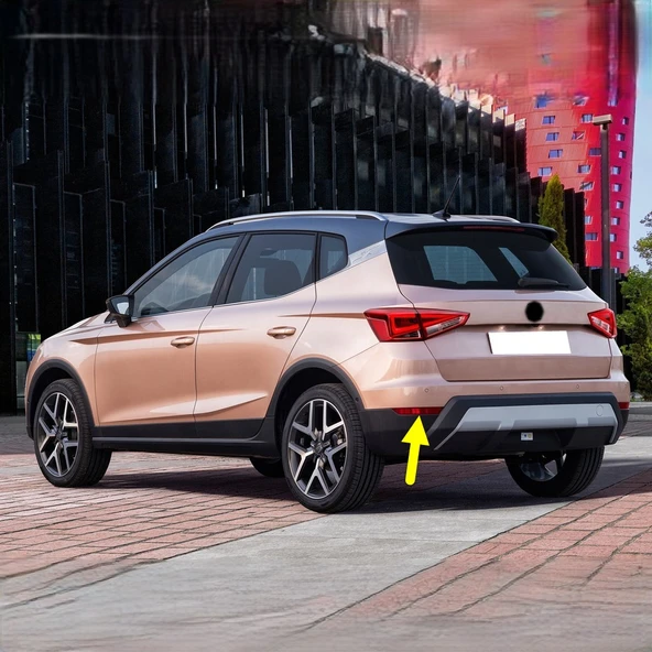Seat Arona 2018-2021 Sol Arka Tampon Reflektörü Kedi Gözü 6F9945105 - 1