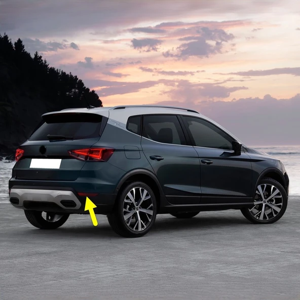 Seat Arona 2022-2025 Sağ Arka Tampon Reflektörü Kedi Gözü 6F9945106