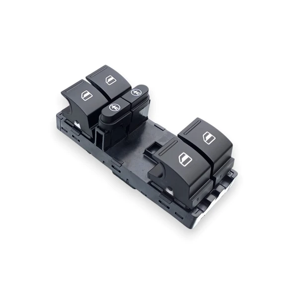 VW Touareg 2007-2010 Sol Ön Kapı Cam Düğme Seti 7L6959857E ürün görseli 1