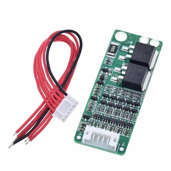 5S 15A BMS Lityum Li-ion Batarya Koruma Kartı - 5 Adet Seri 18650 Pil 21V  18650 Li-ion Lipo - 6
