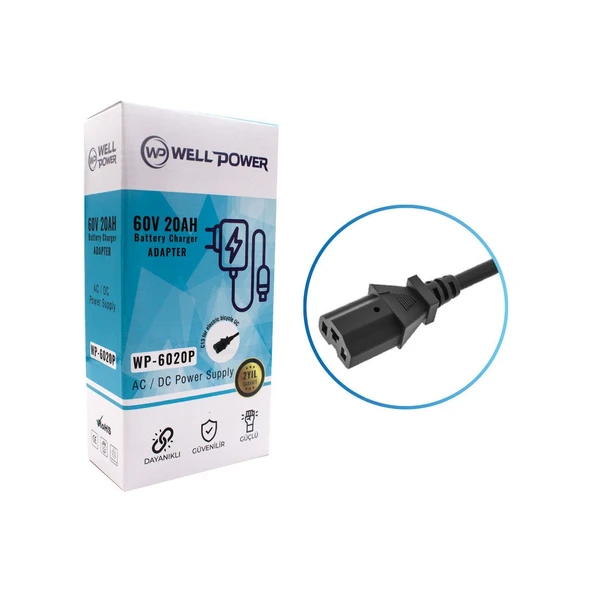 Wellpower WP-6020P 60V 20A Elektrikli Bisiklet Şarj