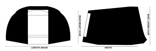 Prologic Inspire / Avenger Full Overwrap 1 Man Çadır Aksesuarı - Resim 3