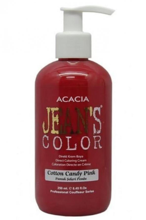 Acacia Jean's Color Renkli Su Bazlı Saç Boyası 250 Ml.