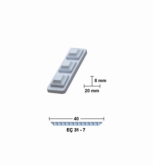 40 CM ESNEK MOBİLYA ÇITASI