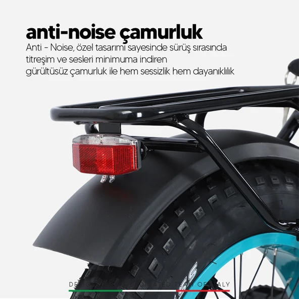 Stradacycles Mr. Fat Hd Katlanabilir Fat Bike 20 Jant Bisiklet - 12