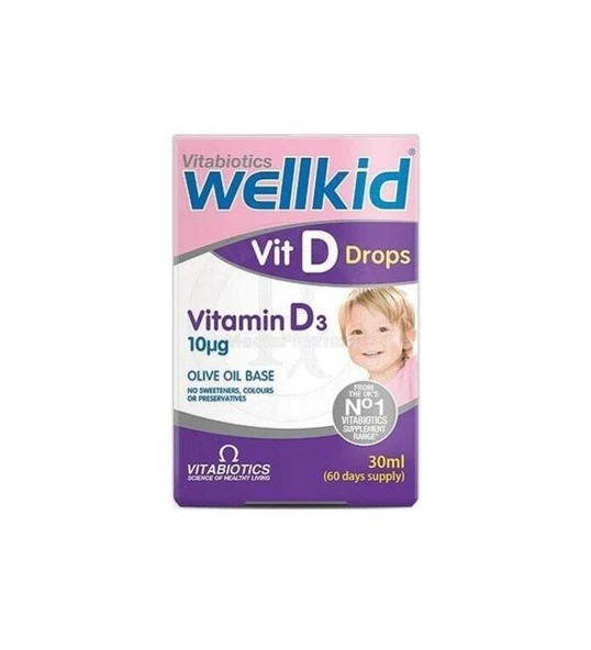 Wellkid Vitamin D Drops 30 ml