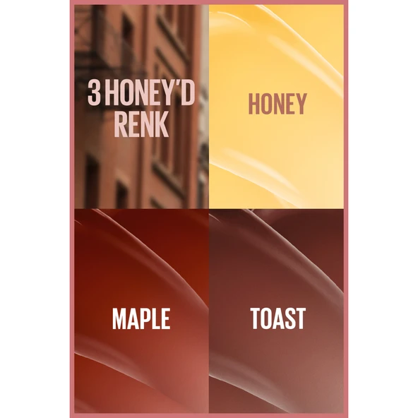 Maybelline New York Lifter Gloss Honey’d Nemlendirici Dudak Parlatıcısı - 26 Honey - 7